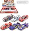 Kinsmart Auto model 1:38 Street Fighter kov PB 13cm 6 druhů