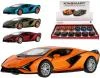 Kinsmart Auto model 1:40 Lamborghini Sián FKP 37 kov PB 13cm 4 barvy