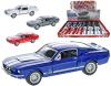Kinsmart Auto retro Ford Shelby GT500 1967 kov PB 13cm 4 barvy