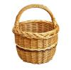 Košík na houby pr.20x28cm lakovaný