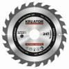 Kreator Pilový kotouč KRT020414 na dřevo 185mm, 24T Kreator Pilový kotouč KRT020414 na dřevo 185mm, 24T