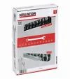 Kreator Sada klíčů KRT500009 očkoploché 8-22mm, 12ks Kreator Sada klíčů KRT500009 očkoploché 8-22mm, 12ks