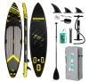 Kubisport Paddleboard 350x84x15 cm s příslušenstvím černožlutý Kubisport Paddleboard 350x84x15 cm s příslušenstvím černožlutý