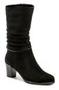 Ladies XR718-DA256 černé dámské polokozačky