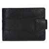 Lagen V-98 černá pánská kožená peněženka