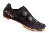 Lake MX238 Gravel Carbon černá semiš/zlatá tretry POUZE EU 43,5 wide (VÝPRODEJ)