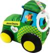 Lamaze Traktor baby John Deere textilní závěsný s klipem pro miminko