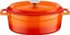 LAVA Metal oranžový litinový hrnec 4,8 l LAVA Metal oranžový litinový hrnec 4,8 l