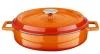 LAVA Metal kastrol oranžový litinový Ø 28 cm, 3,5 l LAVA Metal kastrol oranžový litinový Ø 28 cm, 3,5 l
