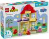 Lego DUPLO Prasátko Peppa Pig a narozeninový dům 10433 (stavebnice)