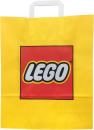Lego Taška reklamní papírová nákupní 34x35cm žlutá s logem