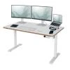Leitz Výškově nastavitelný elektrický ergonomický stůl Ergo bílý 140x80 cm - deska 67740001 Leitz Výškově nastavitelný elektrický ergonomický stůl Ergo bílý 140x80 cm - deska 67740001