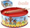 Lena BOLZ Bubínek dětský potisk indiáni kov 20cm set se 2 paličkami