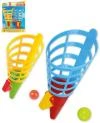 Lena Hra catch ball set 2 vystřelovací košíčky + 2 míčky chytání míčků Lena Hra catch ball set 2 vystřelovací košíčky + 2 míčky chytání míčků