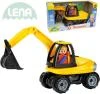 Lena Truckies bagr 25cm set baby autíčko + panáček 01621 plast