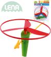 Lena Vrtulky vystřelovací 20cm set 2ks + startér plastový v sáčku 61290