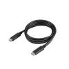 Lenovo kabel USB-C / USB-C 1m, podpora napájeni až 60W @20V/3A Lenovo kabel USB-C / USB-C 1m, podpora napájeni až 60W @20V/3A