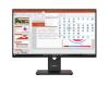 Lenovo LCD T27-40 27[34] IPS WLED/1920x1080/6ms/300nits/MC60 kamera/1xHDMI/DP/VGA/4xUSB/Pivot/Černá