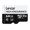 Lexar High-Endurance microSDHC/microSDXC 64GB paměťová karta Lexar High-Endurance microSDHC/microSDXC 64GB paměťová karta