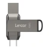 Lexar JumpDrive D400 tmavě šedý Dual Type-C/Type-A USB 3.1 256GB flash disk Lexar JumpDrive D400 tmavě šedý Dual Type-C/Type-A USB 3.1 256GB flash disk