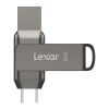 Lexar Dual Type-C a Type-A tmavě šedý USB 3.1 64GB flash disk Lexar Dual Type-C a Type-A tmavě šedý USB 3.1 64GB flash disk