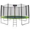 Lifefit Trampolína 424 cm vč. sítě a schůdků Lifefit Trampolína 424 cm vč. sítě a schůdků