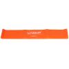 LiveUp Aerobic guma posilovací guma 50 x 5 cm oranžová