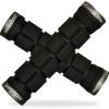Lizard Skins Gripy Dual-clamp Lock-on Northshore Černá