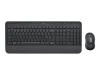 Logitech klávesnice s myší Wireless MK650 Signature - bezdrátová/Logitech bolt/Bluetooth/ CZ/SK/Graphitová Logitech klávesnice s myší Wireless MK650 Signature - bezdrátová/Logitech bolt/Bluetooth/ CZ/SK/Graphitová