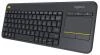 Logitech klávesnice Wireless Keyboard K400 Plus, CZ/SK, unifying přijímač, černá Logitech klávesnice Wireless Keyboard K400 Plus, CZ/SK, unifying přijímač, černá