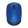 Logitech myš Wireless Mouse M171, optická, 2 tlačítka, modrá, 1000dpi