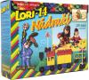 Lori 014 Stavebnice polytehnická nádraží 14 barevné kostky 129 dílků