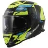 LS2 FF800 Storm II Tracker černo-fluo žlutá integrální helma na motorku