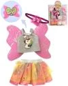 Mac Toys PLEJO Šaty pro panenku 40-43cm oblečení s křídly I. Mac Toys PLEJO Šaty pro panenku 40-43cm oblečení s křídly I.