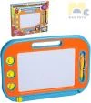 Mac Toys Tabulka dětská magnetická set s razítky a kouzelným perem plast