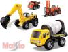 Maisto Auto stavební 1:32-44 plast 4 druhy 2 barvy