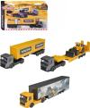 Majorette Auto Volvo transportér tahač kovový 20cm herní set 3 druhy