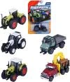 Majorette Vozidlo farmářské kovové auto / traktor volný chod 6 druhů Majorette Vozidlo farmářské kovové auto / traktor volný chod 6 druhů