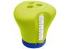 Marimex Plovák na chlor s teploměrem - žlutozelená Marimex Plovák na chlor s teploměrem - žlutozelená