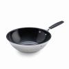Masterpro Pánev WOK s nepřilnavým povrchem SMART 28 cm stříbrná