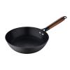 Masterpro Pánev WOK železná ODIN 24 cm černá