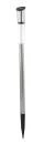 Mat Lampa solární pr.5cm, v.70,5cm 1 LED nerez/PH