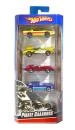 Mattel HOT WHEELS Auto kovová 7-9cm sada 5ks HW