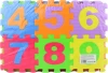 Měkké bloky Čísla 36ks pěnový koberec baby vkládací puzzle podložka na zem
