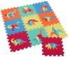 Měkké bloky Dinosauři 10ks pěnový koberec baby vkládací puzzle podložka na zem Měkké bloky Dinosauři 10ks pěnový koberec baby vkládací puzzle podložka na zem