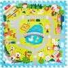 Měkké bloky Vesnice 9ks pěnový koberec baby puzzle podložka na zem Měkké bloky Vesnice 9ks pěnový koberec baby puzzle podložka na zem