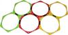 Merc sport Agility Hex Rings – tréninková sada 6 ks