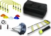 Merc sport Multifunkční agility set překážek – žlutý, Akce fotbalový míč zdarma