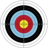 Merco Archer Aim 40 terče na střelbu 10 ks