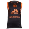 Merco černo-oranžový sublimovaný basketbalový dres Merco černo-oranžový sublimovaný basketbalový dres